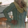 peter pan pinstripe, refashion a shirt #2