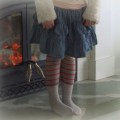 refashioning clothes: little girl skirt