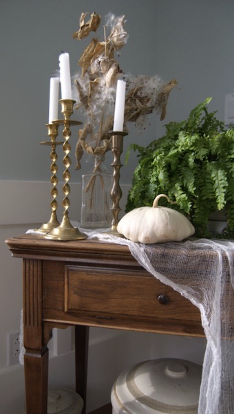 milkweed fall decor