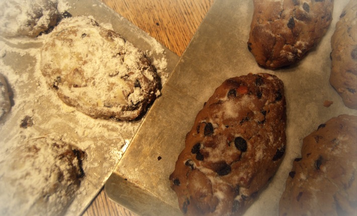 Christmas Stollen (still, still, still)--sugar powdered, and not