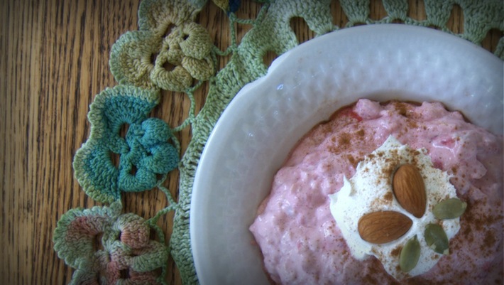 Nana's Swiss Porridge, detail