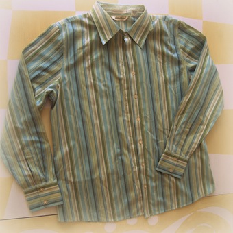 original shirt: pinstriped peter pan