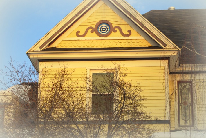 Gingerbread House in Ogden, Winter