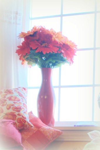 decorate with flowers