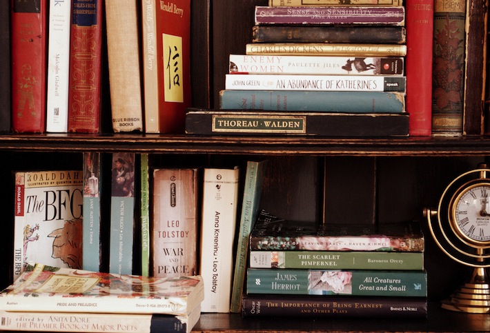 book shelf--literary attempts