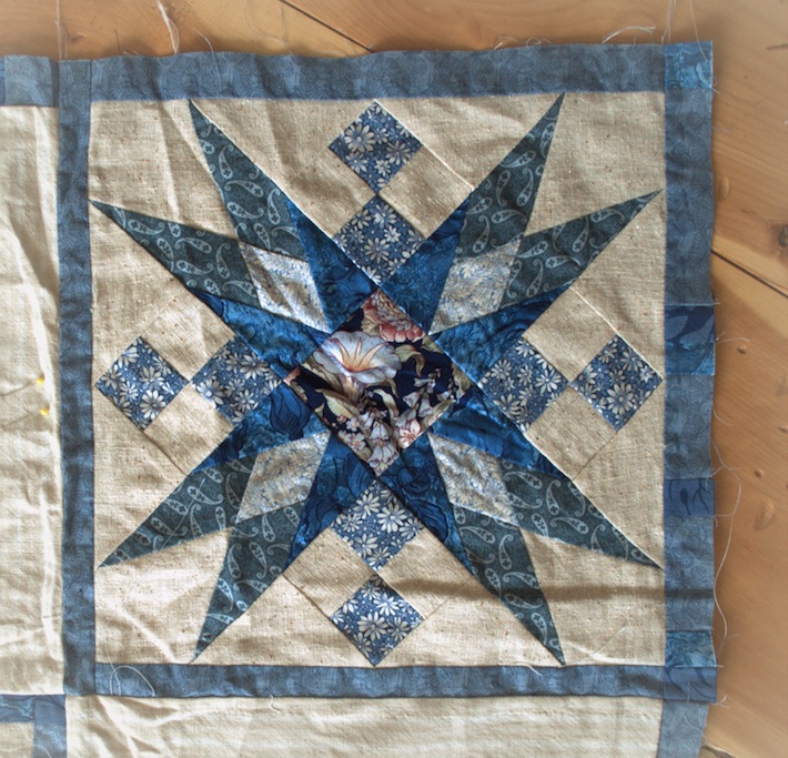 detail: star quilt