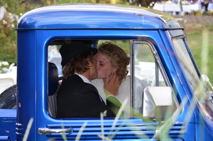 A Kiss in a Truck