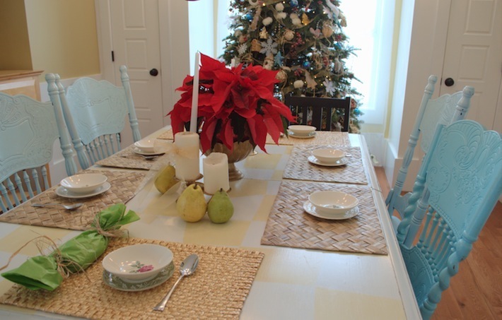 Christmas table